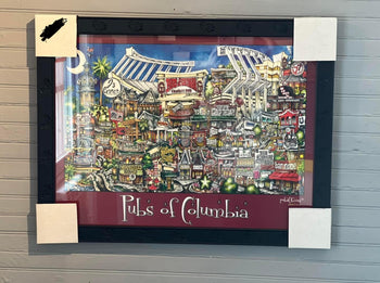 Pubs of Columbia - Black or Garnet background.