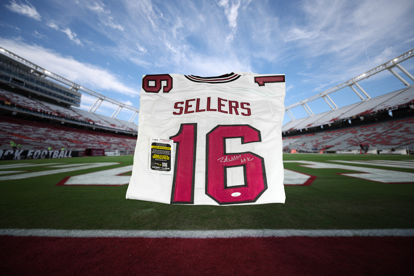 LANORRIS SELLERS Autographed Memorabilia