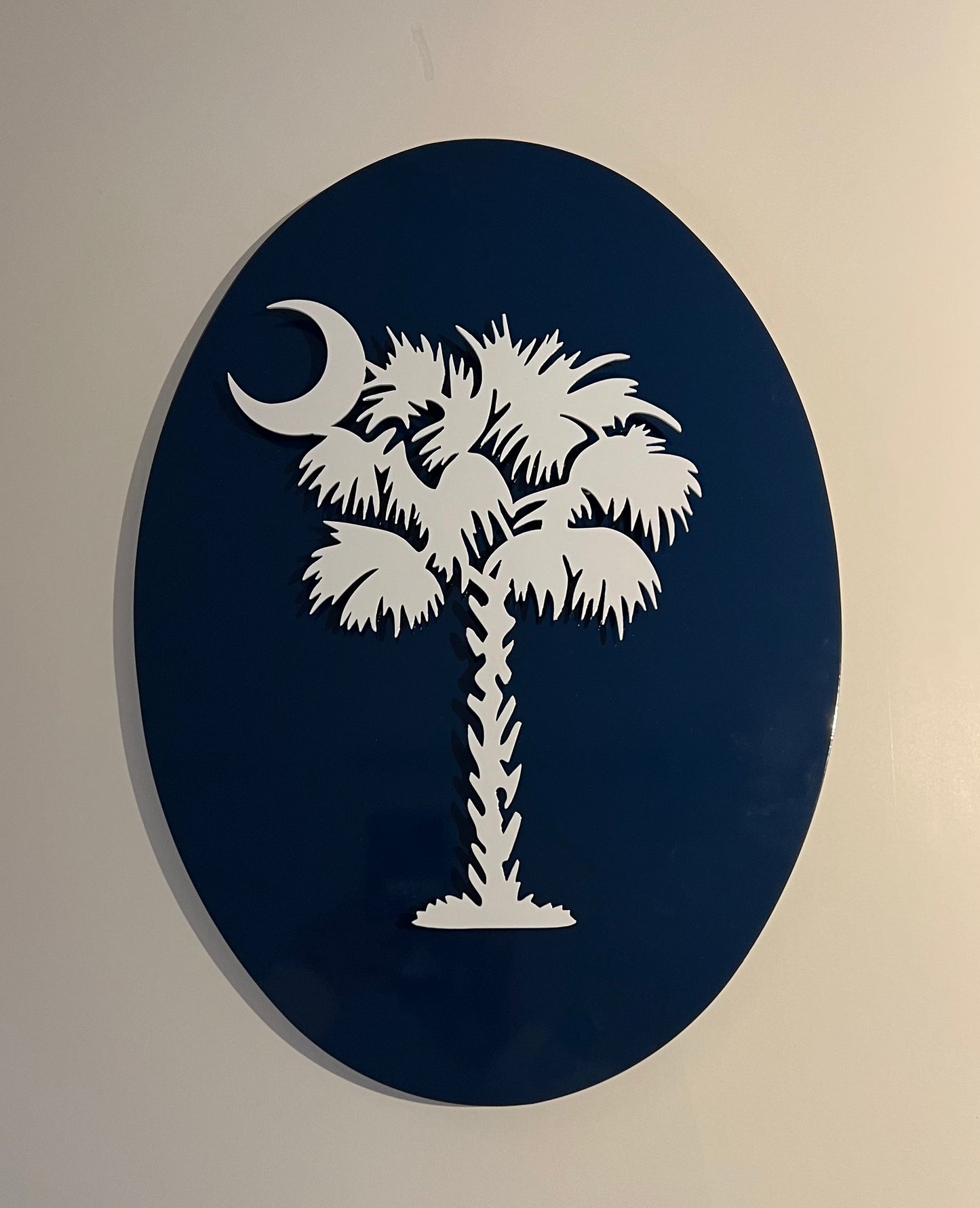 Palmetto Tree metal Art