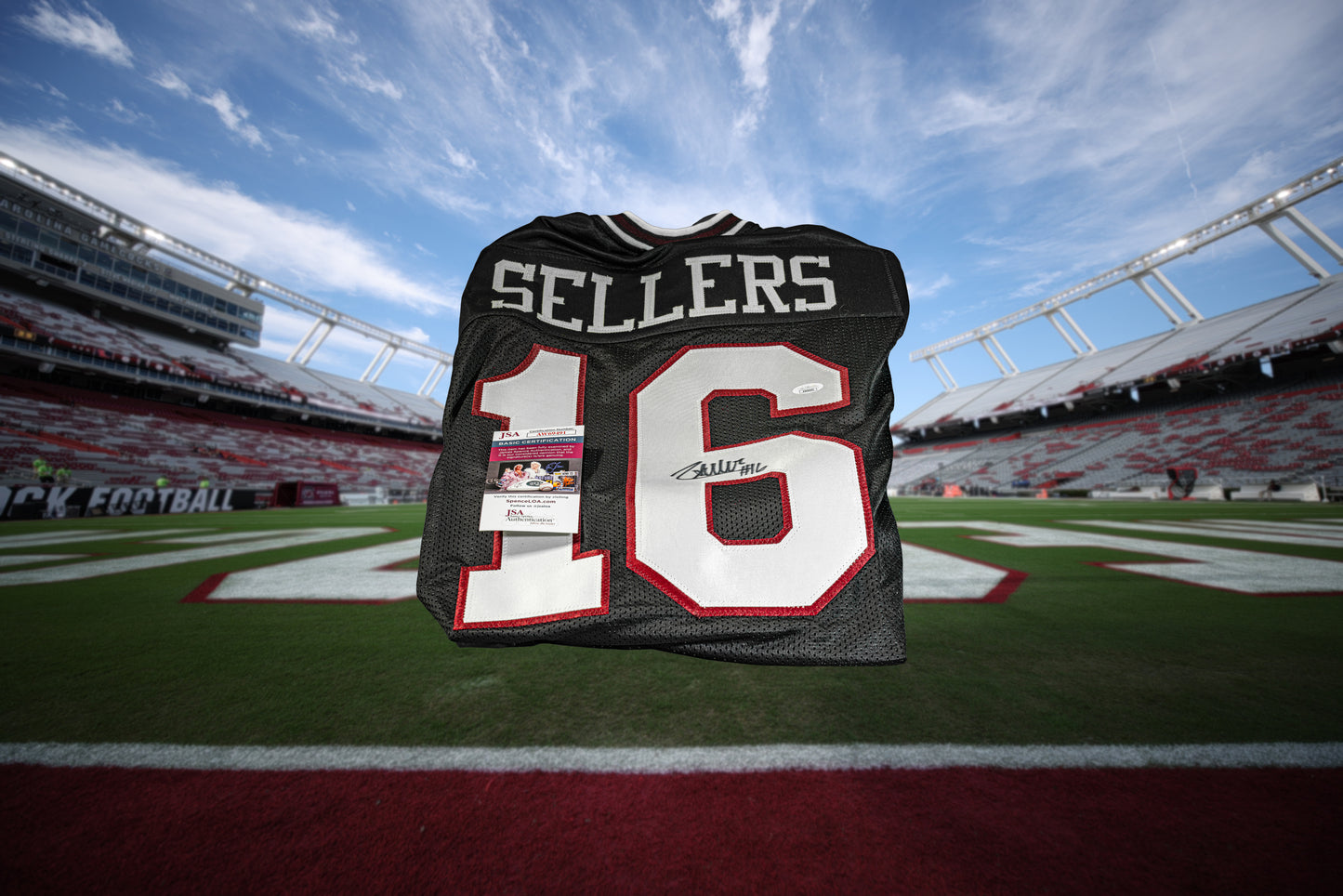 LANORRIS SELLERS Autographed Memorabilia