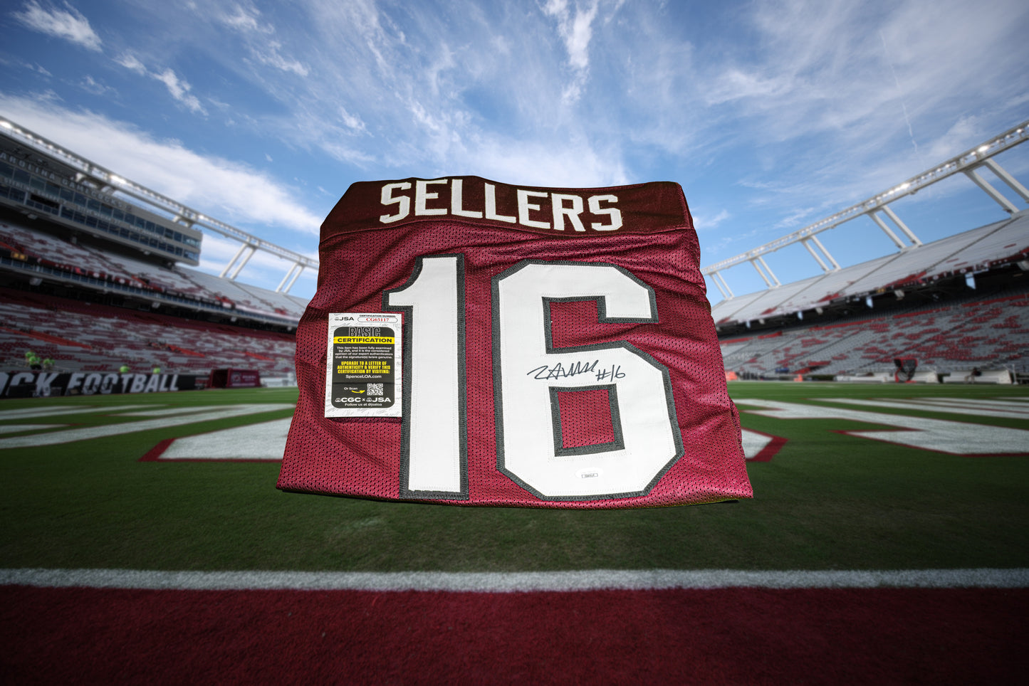 LANORRIS SELLERS Autographed Memorabilia